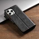For iPhone 11 Pro N.BEKUS CSJ-P1 Solid Color Leather Phone Case(Black) - 3