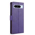 For Google Pixel 6 Pro N.BEKUS CSJ-P1 Solid Color Leather Phone Case(Purple) - 3