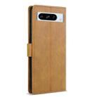 For Google Pixel 8 Pro N.BEKUS CSJ-P1 Solid Color Leather Phone Case(Brown) - 3