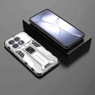 For Redmi K70 Ultra 5G Global Supersonic PC + TPU Holder Phone Case(White) - 2