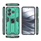 For Redmi Note 14 5G Supersonic PC + TPU Holder Phone Case(Green) - 3