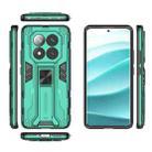 For Redmi Note 14 Pro 5G Supersonic PC + TPU Holder Phone Case(Green) - 3