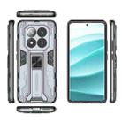 For Redmi Note 14 Pro 5G Supersonic PC + TPU Holder Phone Case(Grey) - 3