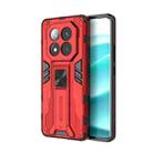 For Redmi Note 14 Pro+ 5G Supersonic PC + TPU Holder Phone Case(Red) - 1