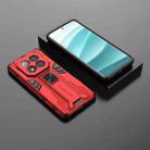 For Redmi Note 14 Pro+ 5G Supersonic PC + TPU Holder Phone Case(Red) - 2