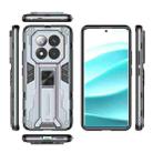 For Redmi Note 14 Pro+ 5G Supersonic PC + TPU Holder Phone Case(Grey) - 3