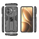 For Redmi K80 Pro Supersonic PC + TPU Holder Phone Case(Black) - 3