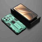 For Redmi K80 Pro Supersonic PC + TPU Holder Phone Case(Green) - 2