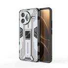 For Redmi K80 Pro Supersonic PC + TPU Holder Phone Case(Grey) - 1