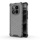 For Redmi Note 14 Pro+ 5G Honeycomb Shockproof Phone Case(Black) - 1