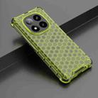 For Redmi Note 14 Pro+ 5G Honeycomb Shockproof Phone Case(Green) - 2