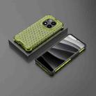 For Redmi Note 14 Pro+ 5G Honeycomb Shockproof Phone Case(Green) - 3