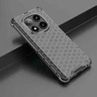 For Redmi Note 14 Pro 5G Honeycomb Shockproof Phone Case(Black) - 2