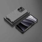 For Redmi Note 14 4G 163.25mm Honeycomb Shockproof Phone Case(Black) - 2