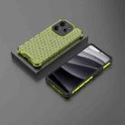 For Redmi Note 14 4G 163.25mm Honeycomb Shockproof Phone Case(Green) - 2