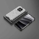 For Redmi Note 14 Pro 4G Honeycomb Shockproof Phone Case(White) - 2