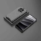 For Redmi Note 14 Pro 4G Honeycomb Shockproof Phone Case(Black) - 2