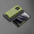 For Redmi Note 14 Pro 4G Honeycomb Shockproof Phone Case(Green) - 2
