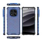 For Redmi Note 14 Pro 4G Honeycomb Shockproof Phone Case(Blue) - 3