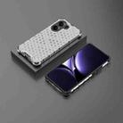 For Redmi Turbo 4 5G Honeycomb Shockproof Phone Case(White) - 2