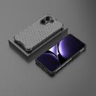 For Redmi Turbo 4 5G Honeycomb Shockproof Phone Case(Black) - 2
