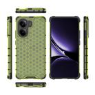 For Redmi Turbo 4 5G Honeycomb Shockproof Phone Case(Green) - 3