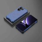 For Redmi Turbo 4 5G Honeycomb Shockproof Phone Case(Blue) - 2