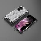 For Redmi A5 4G 171.7mm / Poco C71 Honeycomb Shockproof Phone Case(White) - 2