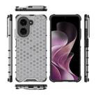 For Redmi A5 4G 171.7mm / Poco C71 Honeycomb Shockproof Phone Case(White) - 3