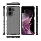 For Redmi A5 4G 171.7mm / Poco C71 Honeycomb Shockproof Phone Case(Black) - 3
