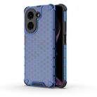 For Redmi A5 4G 171.7mm / Poco C71 Honeycomb Shockproof Phone Case(Blue) - 1