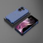 For Redmi A5 4G 171.7mm / Poco C71 Honeycomb Shockproof Phone Case(Blue) - 2