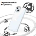 For iPhone 14 Ice Feel HD Transparent PC Full Coverage Phone Case(Silver) - 2