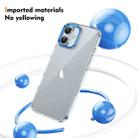 For iPhone 16 Plus Ice Feel HD Transparent PC Full Coverage Phone Case(Blue) - 2