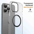 For iPhone 12 Pro Ice Feel HD Transparent MagSafe PC Full Coverage Phone Case(Black) - 2