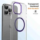 For iPhone 12 Pro Ice Feel HD Transparent MagSafe PC Full Coverage Phone Case(Purple) - 2