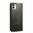 For Samsung Galaxy A07 4G Oil Wax Crazy Horse Texture Leather Phone Case(Green) - 3