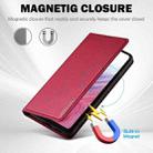 For Samsung Galaxy A53 5G LC.IMEEKE L1 Series Frosted Fine Texture PU Phone Case(Red) - 3