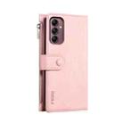 For Samsung Galaxy A16 5G ESEBLE Retro Frosted RFID Flip Leather Phone Case(Rose Gold) - 3