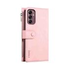 For Samsung Galaxy A56 5G ESEBLE Retro Frosted RFID Flip Leather Phone Case(Rose Gold) - 3
