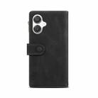 For Samsung Galaxy A07 4G ESEBLE Retro Frosted RFID Flip Leather Phone Case(Black) - 3