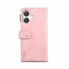 For Samsung Galaxy A07 4G ESEBLE Retro Frosted RFID Flip Leather Phone Case(Rose Gold) - 3