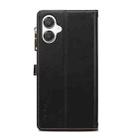 For Samsung Galaxy A07 4G ESEBLE Star Series Lanyard Zipper Wallet RFID Leather Case(Black) - 3