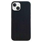 For iPhone 13 Weave Texture TPU Phone Case(Black) - 1