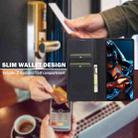 For Redmi Note 12 Pro 5G LC.IMEEKE L1 Series Frosted Fine Texture PU Phone Case(Black) - 3