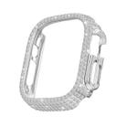 For Apple Watch Ultra / Ultra 2 49mm Hollowed Diamond PC Watch Case(Silver) - 2