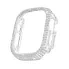 For Apple Watch Ultra / Ultra 2 49mm Hollowed Diamond PC Watch Case(Transparent) - 2