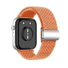 For Huawei Watch Fit3 Nylon Loop Magnetic Buckle Watch Band(Orange) - 2