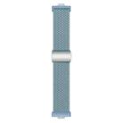 For Huawei Watch Fit3 Nylon Loop Magnetic Buckle Watch Band(Rock Blue) - 3