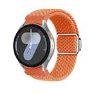 For Samsung Galaxy Watch 7 / 6 / 5 / 4 Nylon Loop Magnetic Buckle Watch Band(Orange) - 1